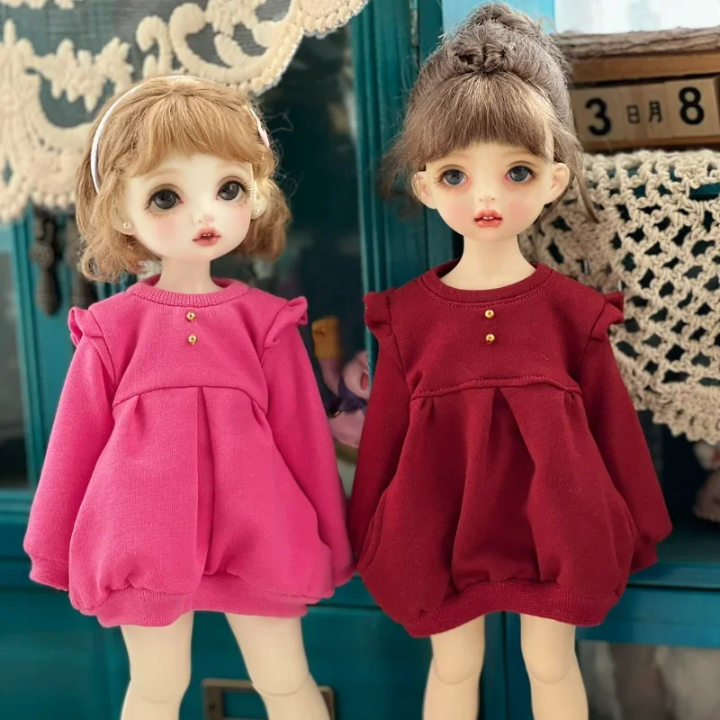 1/6 1/5 1/4 인형 옷 상의, 30 cm, 36 cm, 45cm Bjd 인형 패션, DIY 소녀 장난감, 원피스 플레이 하우스 인형 액세서리, 인형 없음, 신제품