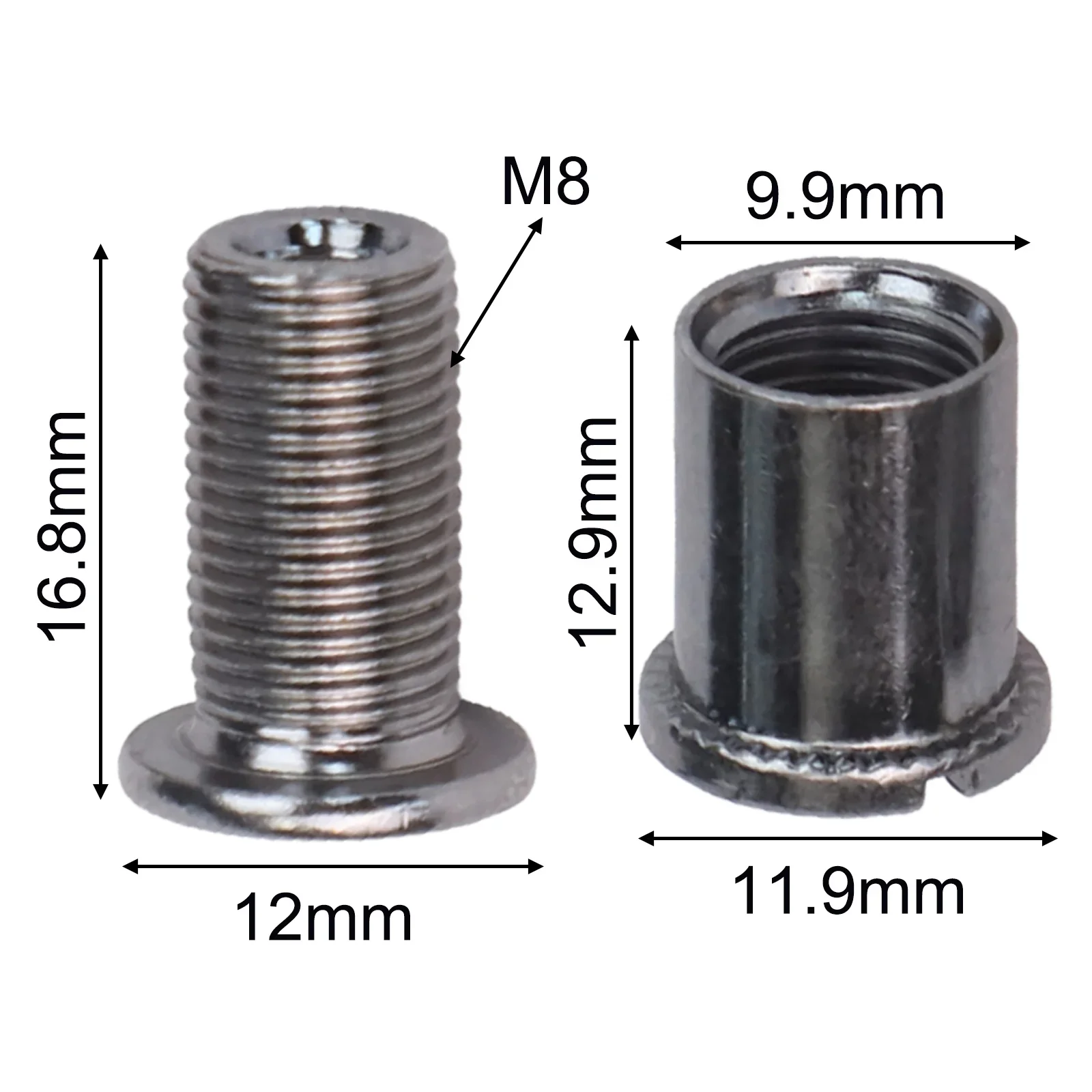MTB Bicycle Chainring Screws Bolts Corrosion-resistant Single/Double/Triple Chainwheel Screws Bike Accessories