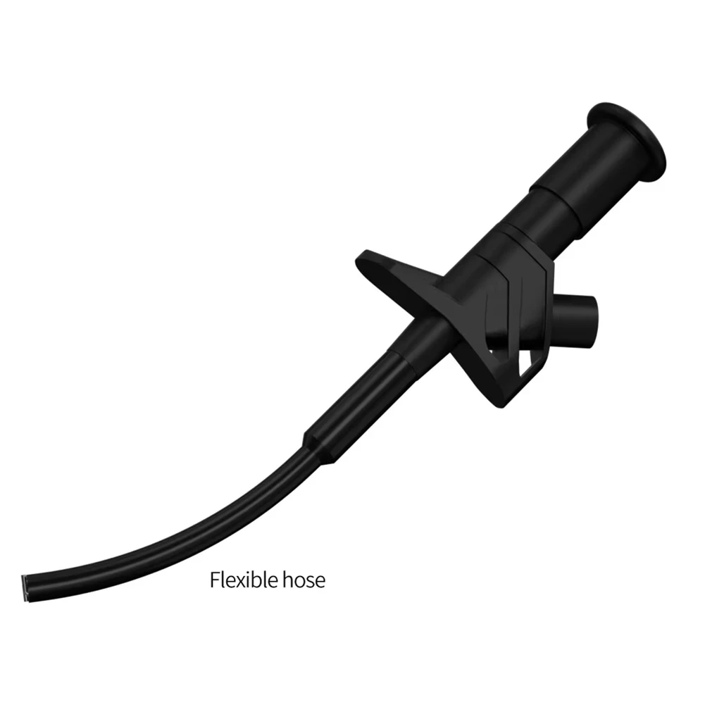 A07I 2 stks Snelle Test Haak Clip Professionele Geïsoleerde Hoogspanning Flexibele Testsonde 4mm Banaan Socket Rood en Zwart