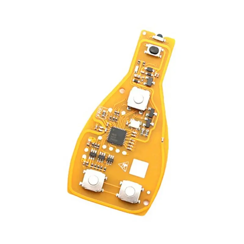 5X VVDI BE Key Pro 3 Button Remote Car Key For Mercedes Benz V4.2 PCB Remote Key Chip Improved Version 315/433Mhz-N25R - view 6