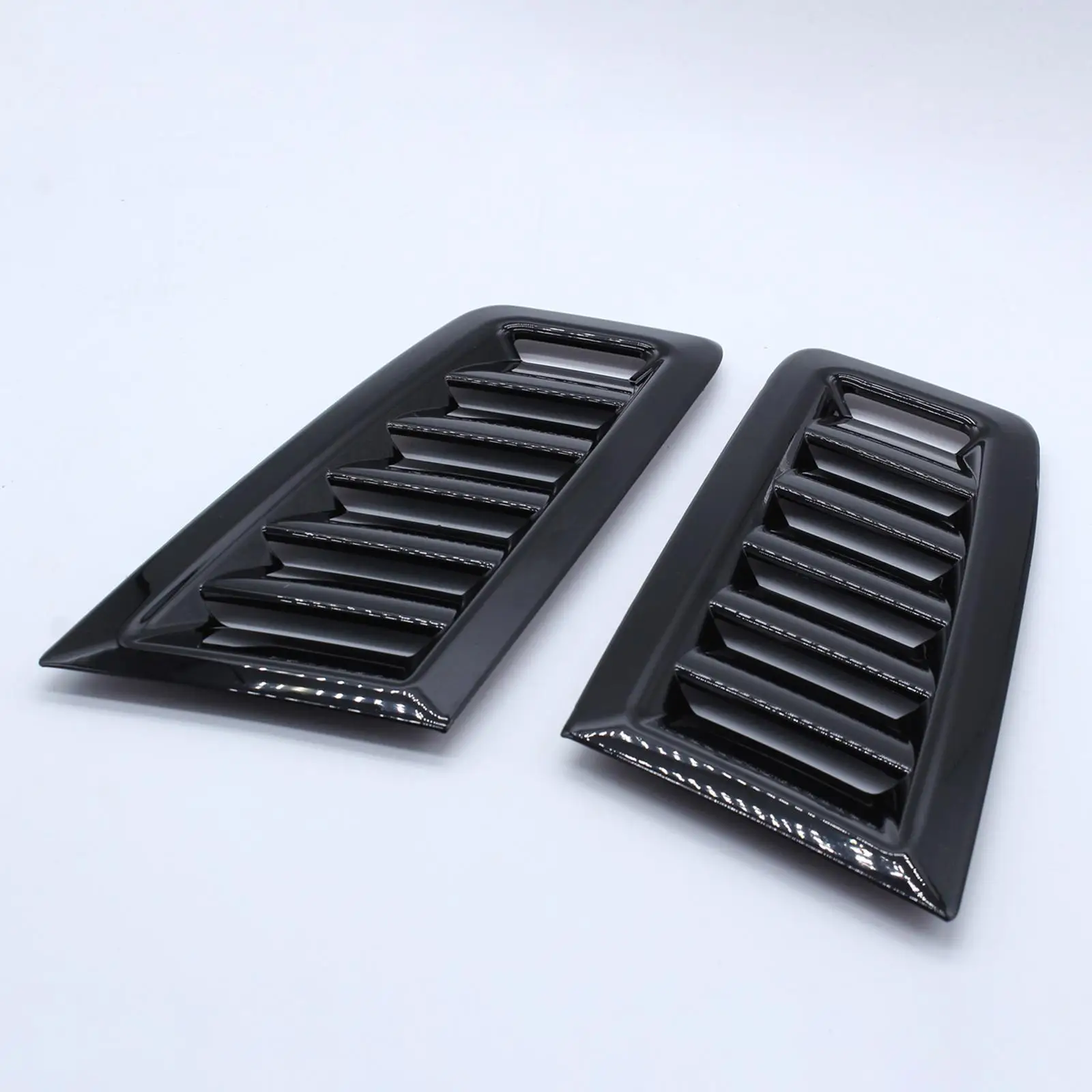 

2x Bonnet Air Vent Hood Trim Replace Parts High Quality Durable Auto Air Intake