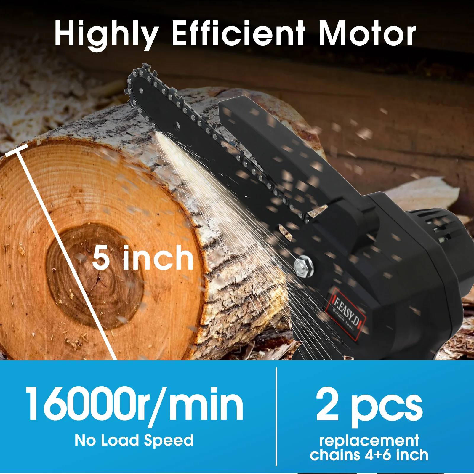 منشار كهربائي لاسلكي 2 في 1 بق - مراجعة Electric Chainsaw Battery وسعره