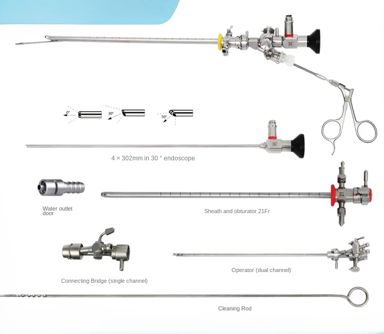 Urological Urethral Instruments Operate Sheath Cystoscopic Sheath Sleeve