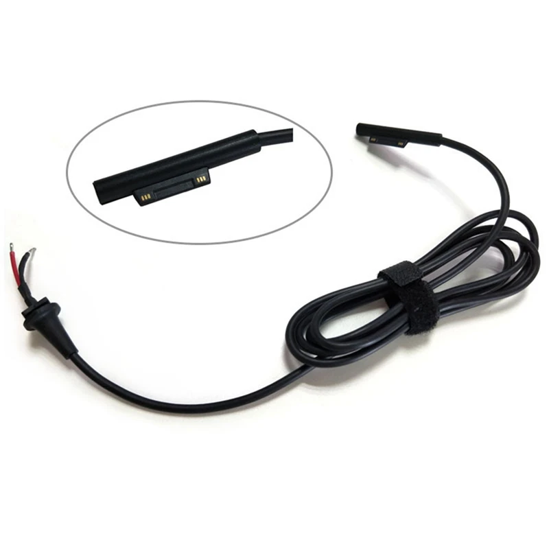 교체 DC 전원 충전 케이블 충전기 와이어, Surface Pro 3 4 5 6 어댑터 코드, 1.8m