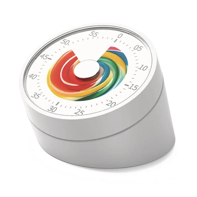 Visual Classroom Timer For Kids - Desk 60 Minutes Countdown Timers For Teachers And Students Easy Rotating And Reading