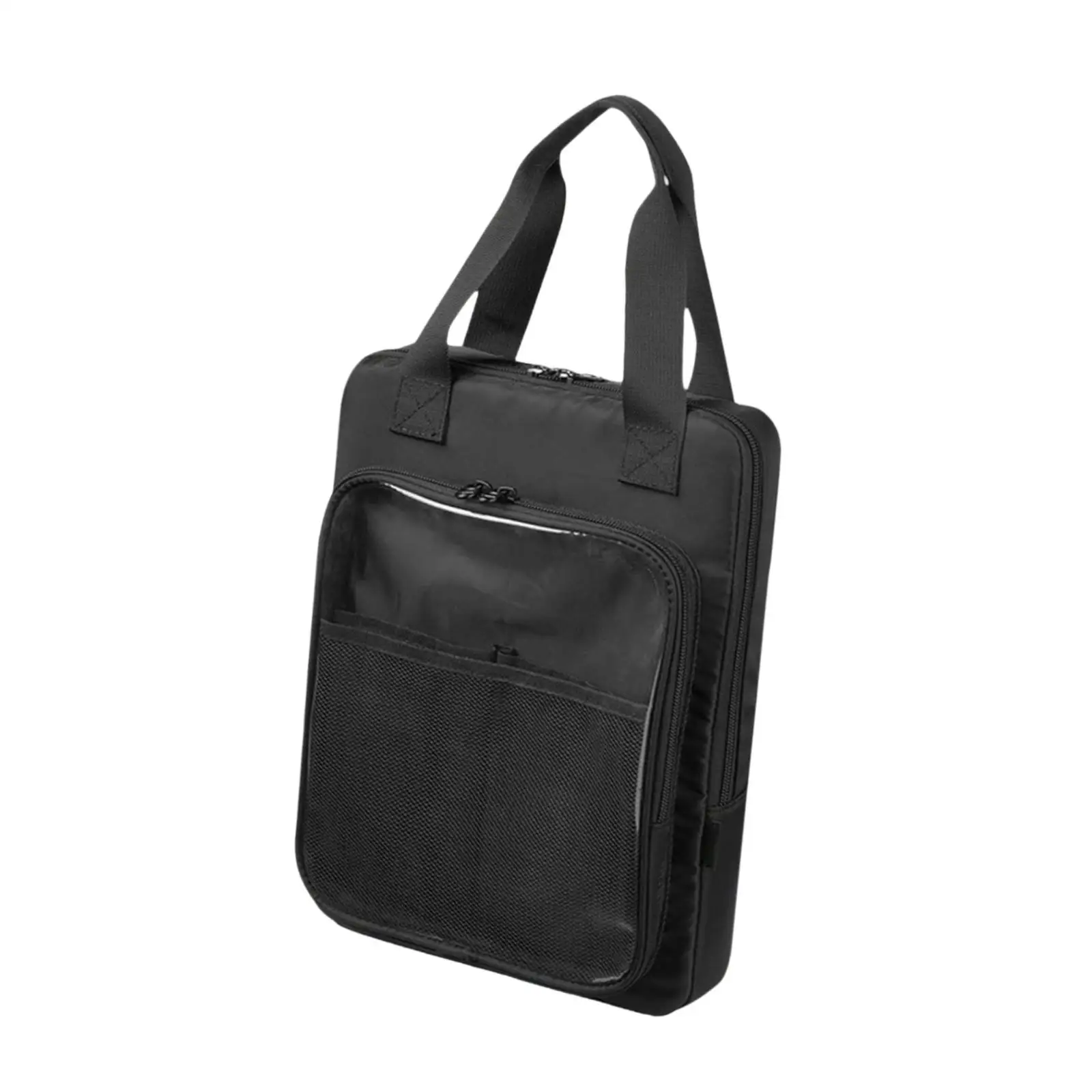 Bolsa de almacenamiento protectora para libro de colorear con ventana transparente, bolsa de transporte para libro de dibujo, regla de pintura, crayón, boceto, libro para colorear