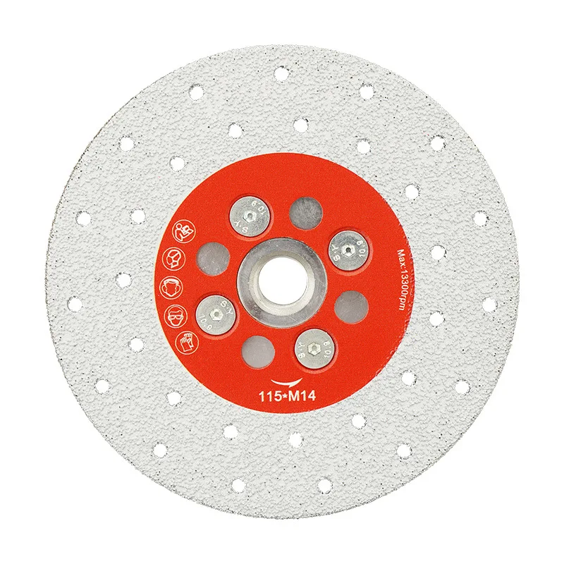 5Inch 125mm Diamond Saw Blade Tile Cutting Blade for Marble Granite Ceramic Stone Cutting Porcelain Polishing Gringding Disc