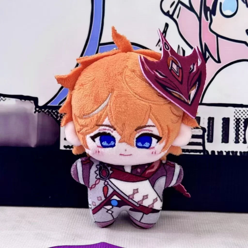 Genshin Impact Kaeya /Tartaglia /Hu Tao /Sytalari Game Stuffed 20cm Plush Puppet Toys for Kids Adults Collectible Derss-up Dolls