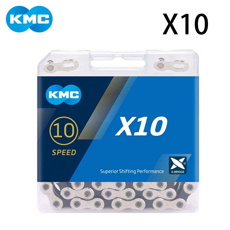 시마노 SRAM 자전거 부품용 KMC 자전거 체인 X8 X9 X10 X11 X12 MTB 도로 자전거 체인 8V 9V 10V 11V 12V 속도 체인 자전거 크랭크셋