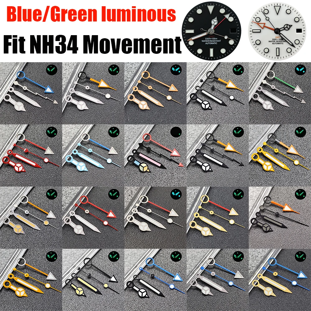 Gmt Dial Hands Blue…