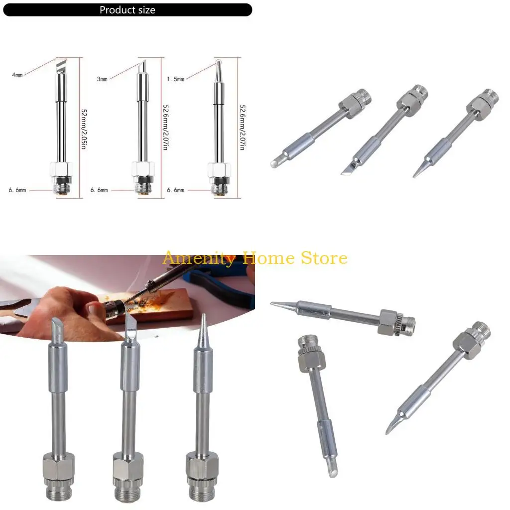 

F26C USB Soldering Iron Head USB Powered Soldering Iron Tip Set For Soldering Iron