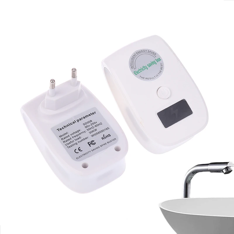 US/EU Electricity Saving Device Upgraded Power Saver Household Energy Saver Box Power Economizer Electric Saver