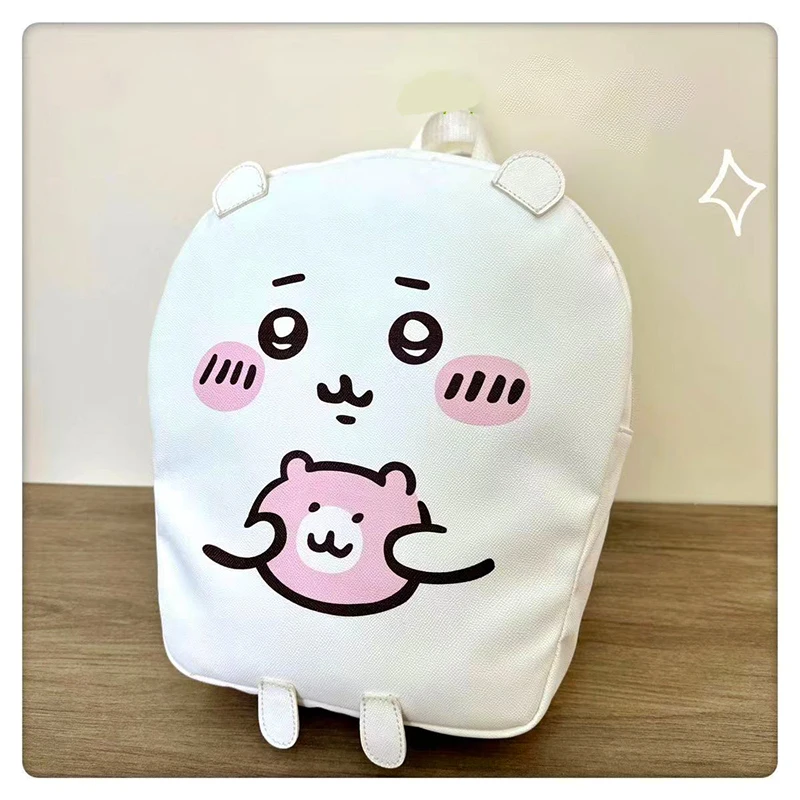 

Strawberry Bear Homemade Cute Backpack Chiikawa Little Eight Cat Backpack School Bag Chiikawa Girl Gift Backpack Large Capacity