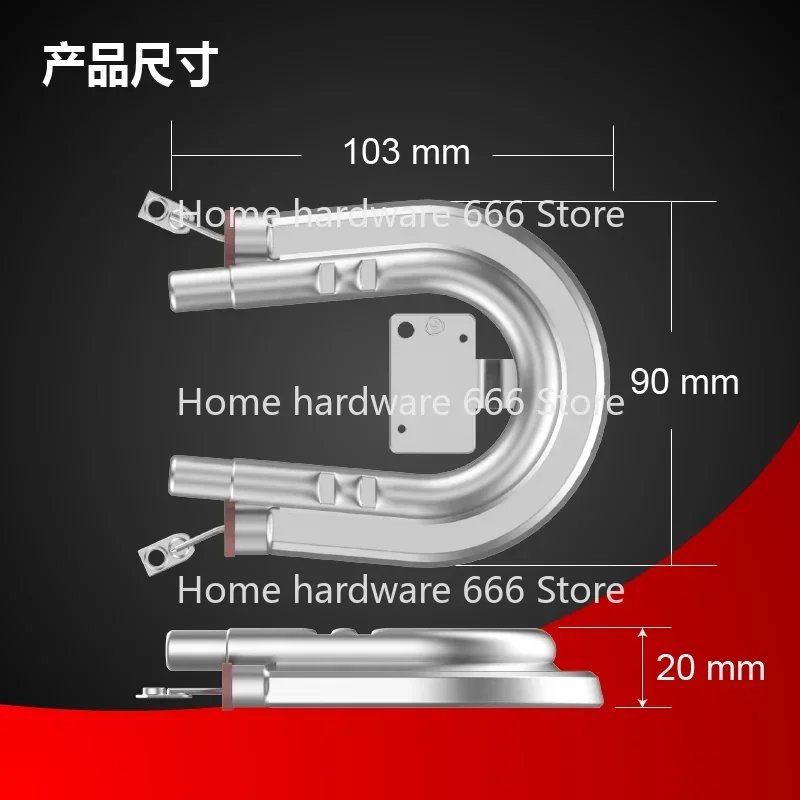 220V 600-1000W Coffee Machine Heating Element Aluminum U-shaped Heater for Tea Machine Coffee Maker Electric Heating Tube Parts