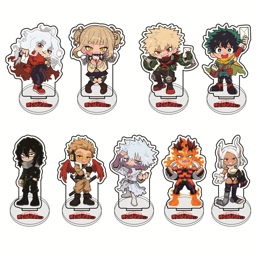Anime My Hero Academia 15cm Acrylic Stand Izuku Midoriya Tabletop Decorations Accessories Decor Gifts Key chain