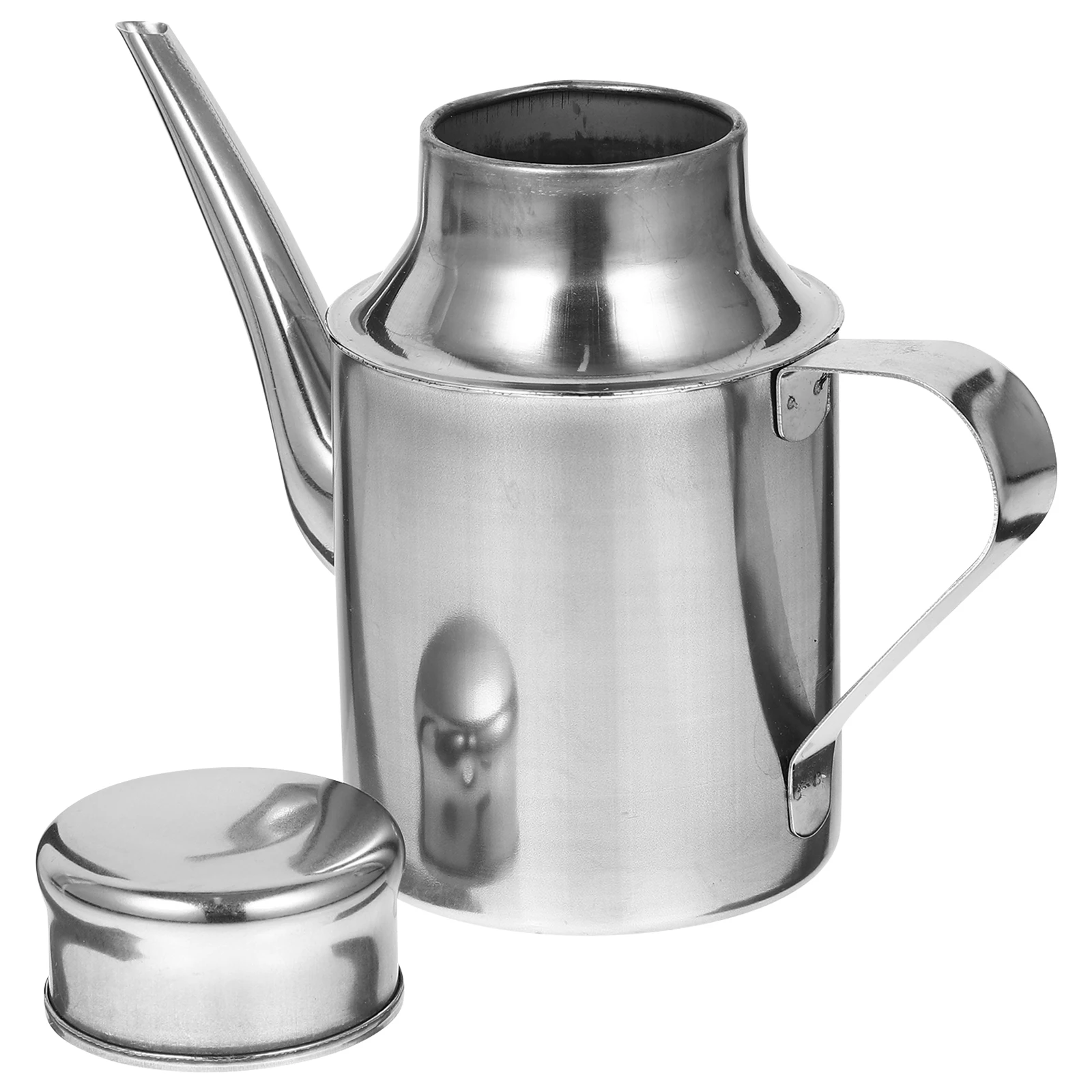 

Vinegar Bottle Stainless Steel Kitchen Seasoning Dispenser Oil Container Multi Purpose Storage Organizer Practical Cooking Aid