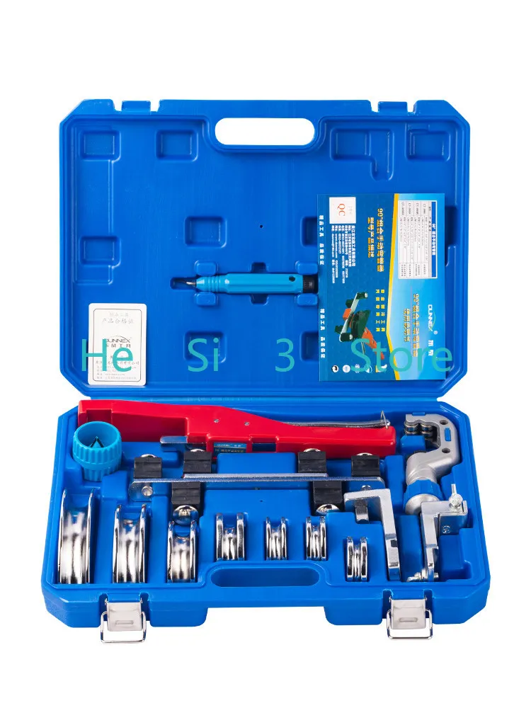 

Dongxiao Combination Pipe Bender CT-999RF Manual Copper Pipe Bender 6-22MM Air Conditioning Pipe Bending Machine Set