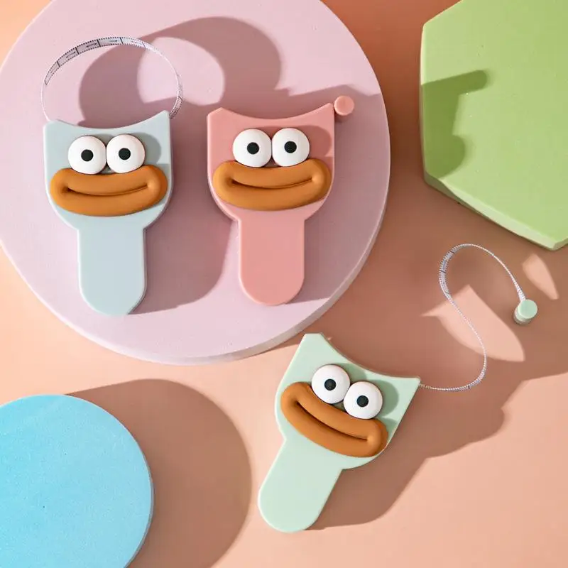 

Creative Cartoon Automatic Telescopic Tape Measure Body Measuring Tape For Body Muscle Measurement Tools Tools Centimeter Tapes