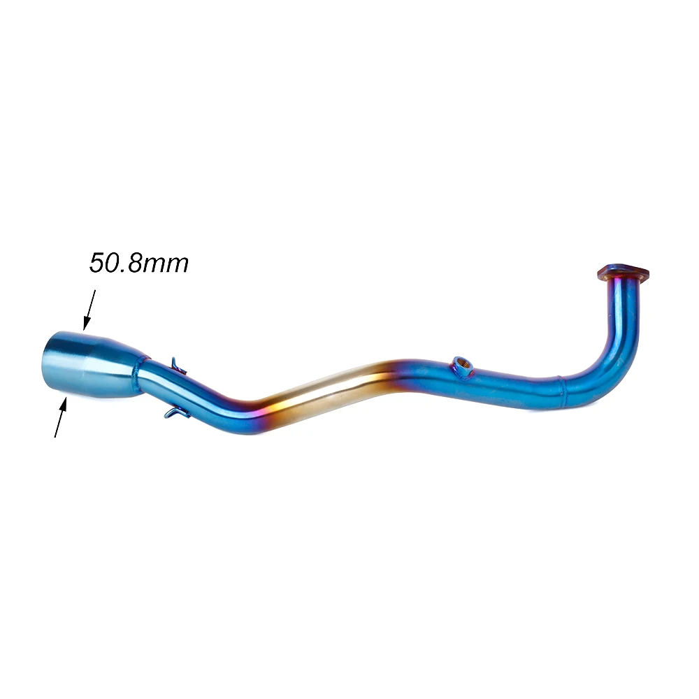 Motorcycle Exhaust Muffler Front And Middle Link Pipe For Yamaha NMAX 125 2021 2022 2023 2024 NMAX 125 NMAX 125   2021-2024