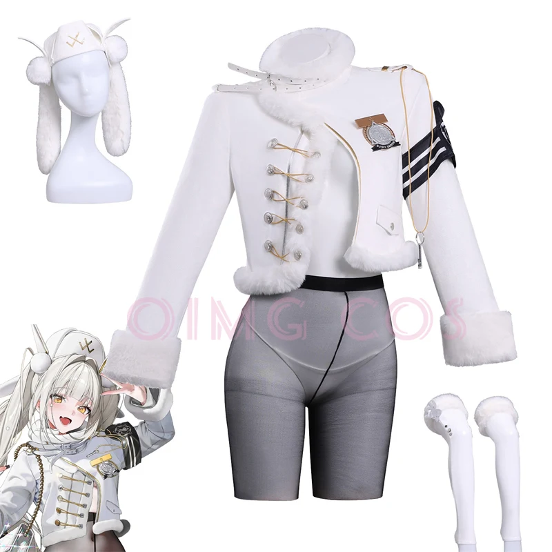 

NIKKE The Goddess of Victory Blanc Cosplay Costume Adult Carnival Uniform Anime Halloween Costumes Party Masquerade Women Game