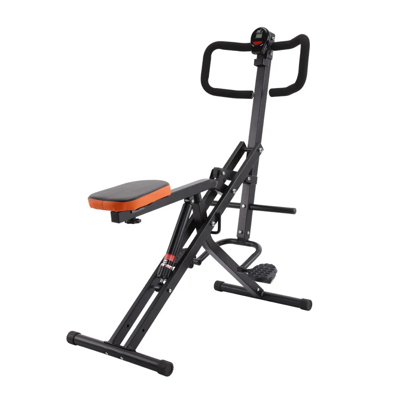 Gym Fitness Equipment Folding Exercise Bike and Horse Rider with Hydraulic Cylinder Horse Riding Exercise Machine