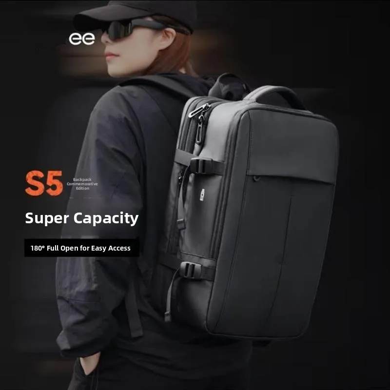 casual-business-men's-large-capacity-backpack-short-trip-travel-bag-multi-functional-computer-home-leisure-outdoor-bag