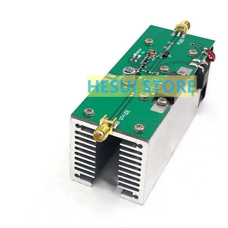 335MHz - 480MHz 13W 433MHz Amplifier RF Power Amplifier Module Microwave RF Range Extender Module Board CNC cooling sheet & Fan