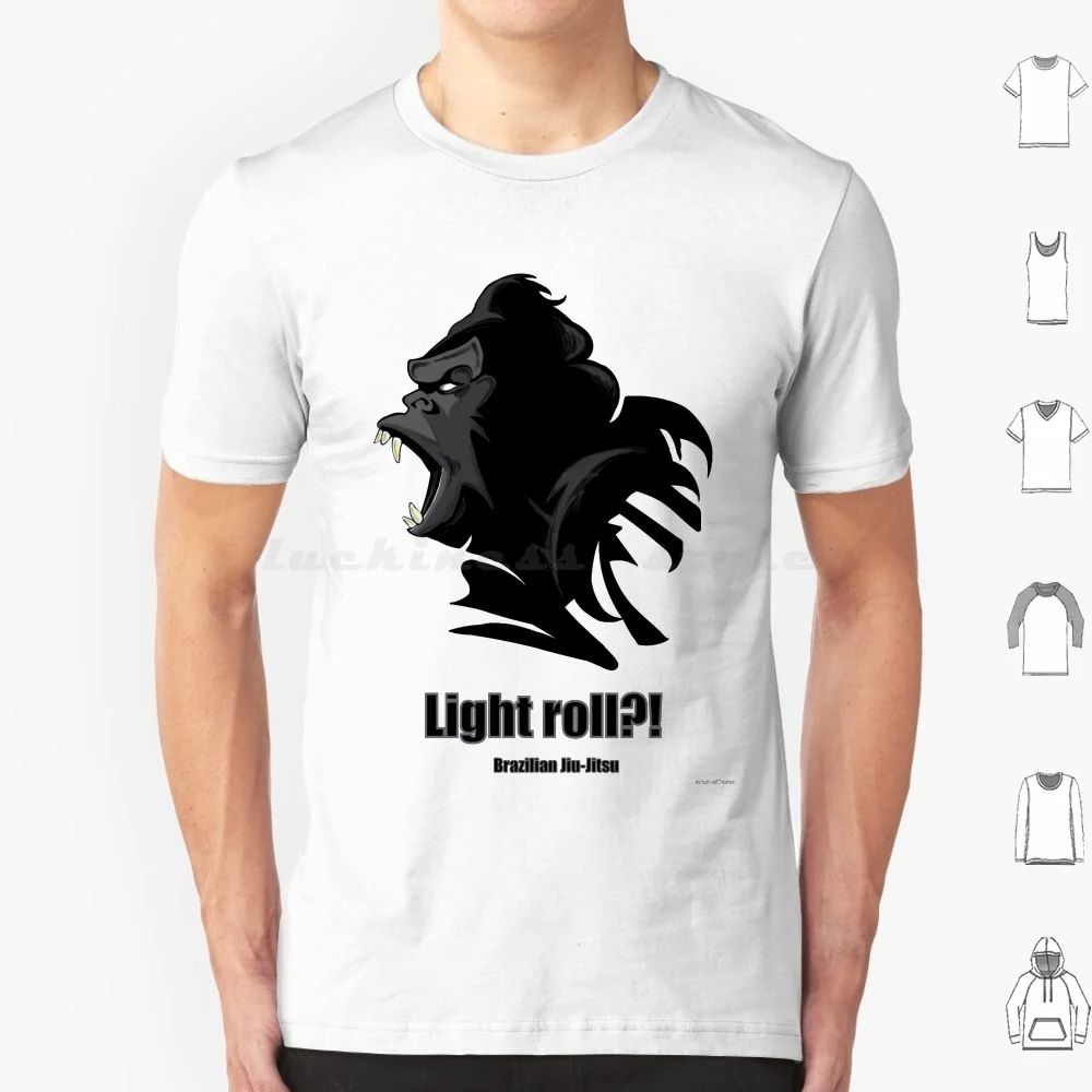 

Светлый рулон ! Черная футболка Angry Gorilla, большой размер, 100% хлопок, джиу-джитсу, Bjj, бразильское джиу-джитсу, боевые искусства, грепплинг