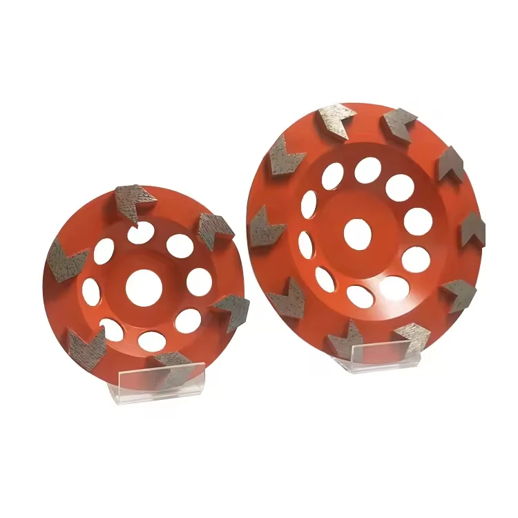 hit productFactory Supply Long Service Life Metal Bond Diamond Grinding Cup Wheels for Concrete