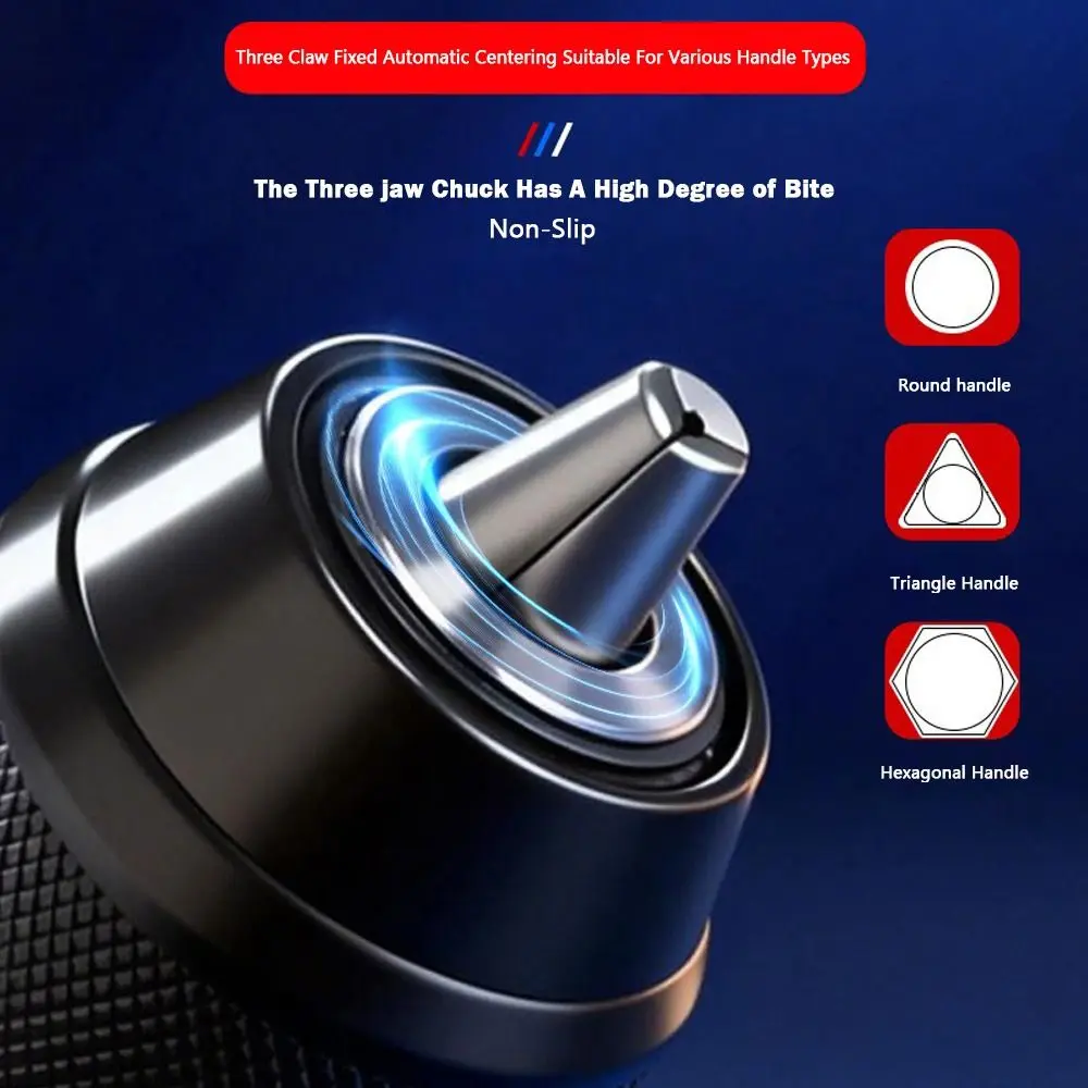 

Universal Self-Locking 0.8-13mm Drill Chuck High Hardness Bearing Converter Ratchet Clamp Drilling