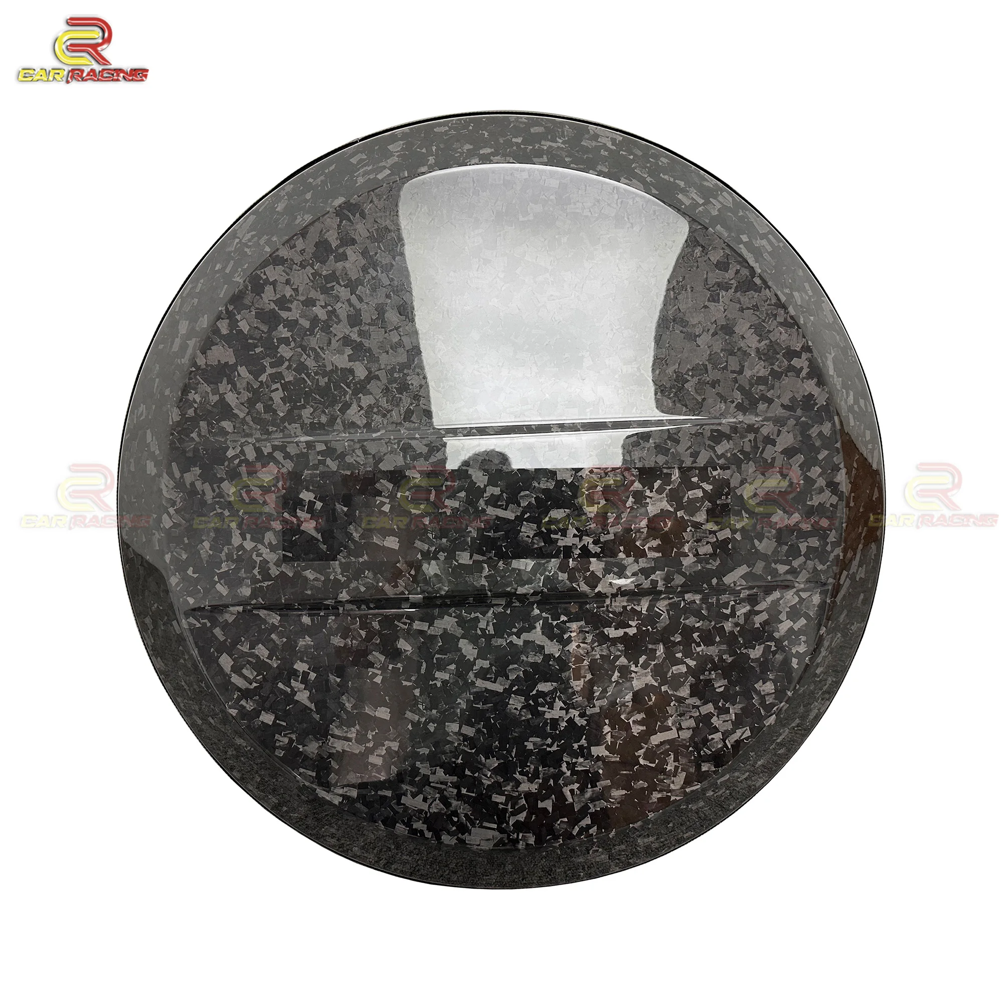 

Чехол для запасного колеса из кованого карбона в стиле B для Mercedes Benz G Wagon W464 W463A G500 G63 2019-2024, чехол для заднего колеса, автомобильные детали