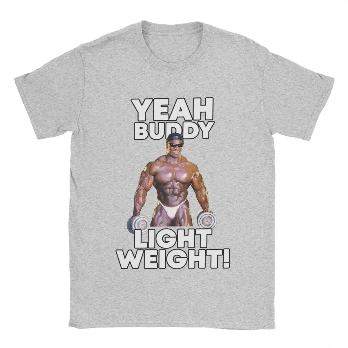 الرجال نعم الأصدقاء خفيفة الوزن روني كولمان تي شيرت 100% ملابس قطنية عادية كم قصير س الرقبة تي شيرت الطباعة تي شيرت #2