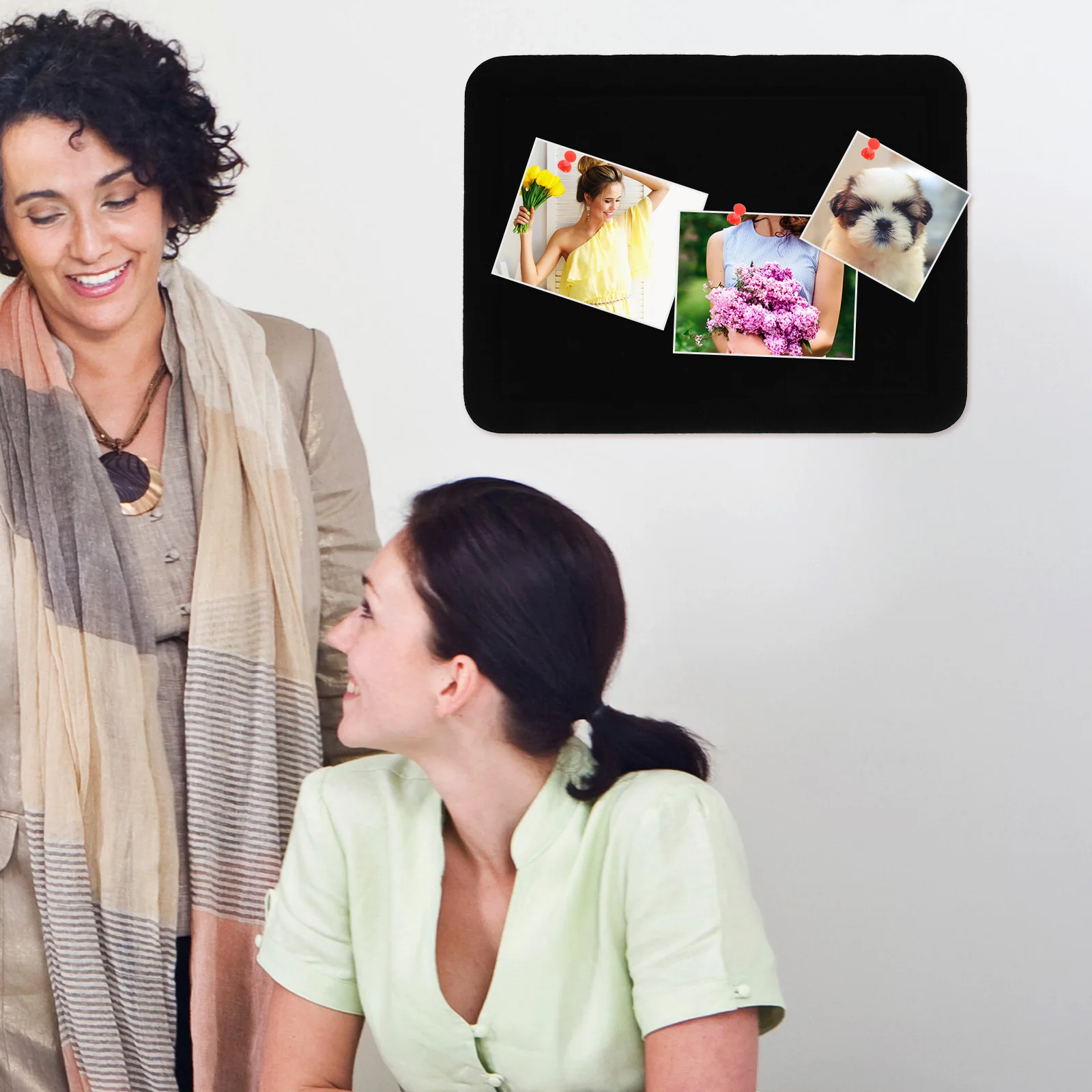 ورأى دبوس لوحة إعلانات ذاتية اللصق للجدران لوحة مذكرة الزخرفية المنزل مكتب الفصول الدراسية جدار المنظم