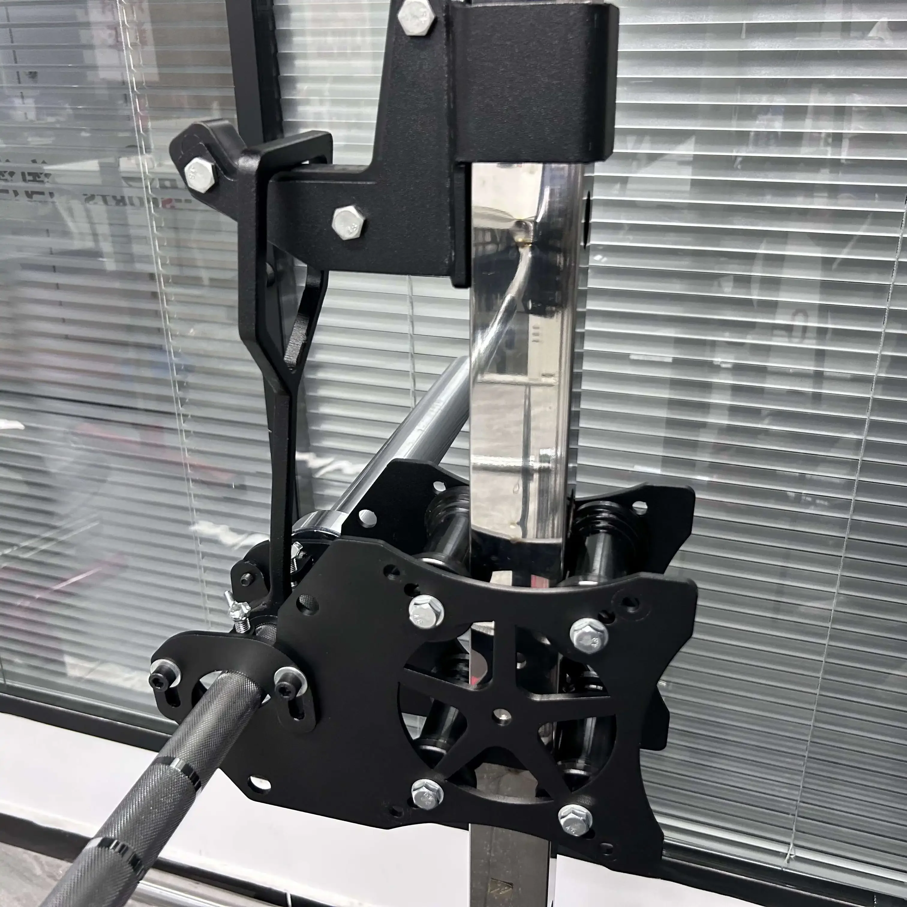 Fit 1*1/2*2/3*3 Inch Squat Rack Bird Glider High Pull Slide Attachment Multi-functional Smith Rope Accessories Fitness