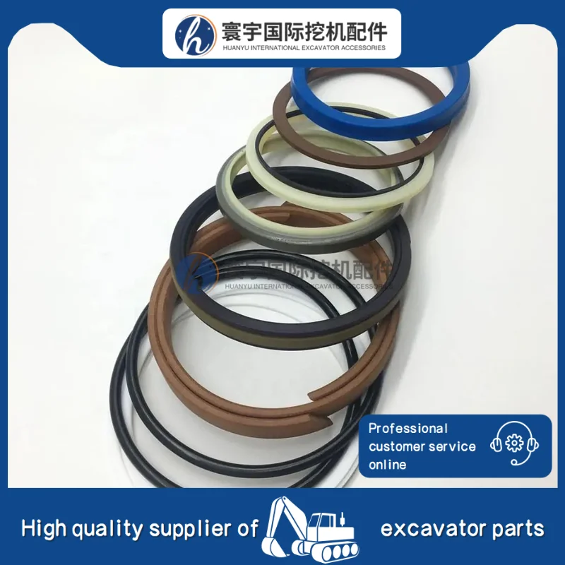 

Compatible with PC200-5 Boom Hydraulic Cylinder Seals Kits Compatible with Excavator Parts Parts