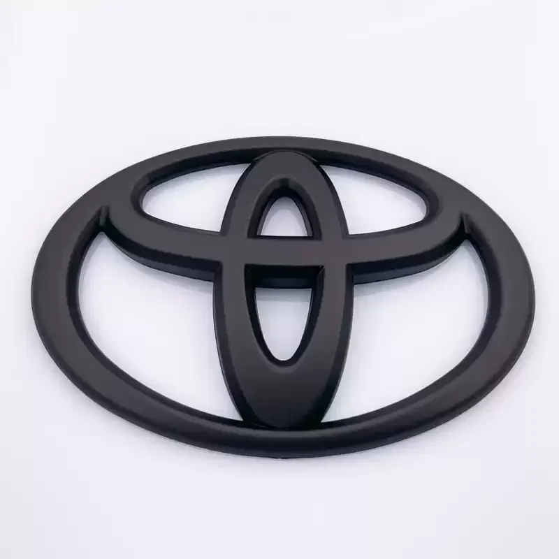 لتويوتا كورولا كامري ليفين آسيا التنين RAV4 Rongfang هايلاندر شعار سيارة المحارب الأسود الأمامي والخلفي