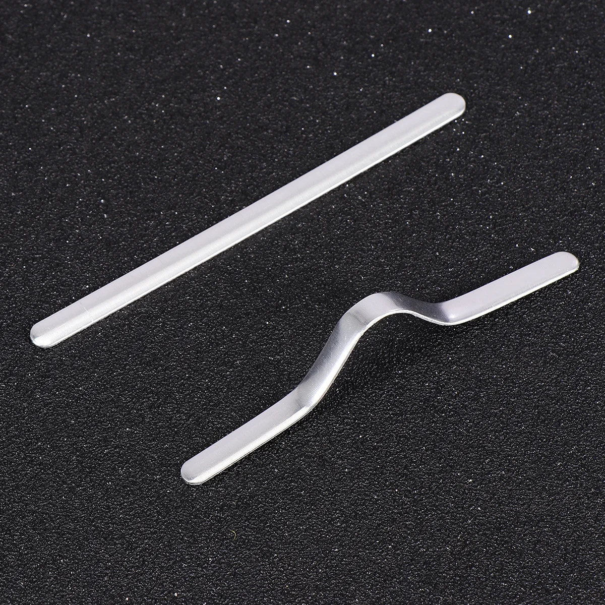 100pcs Aluminum Bridge Strips Premium Making Accessories For Diy Craft Face Mask Protective Use Mask Nose Strip Nose Bridge Wire