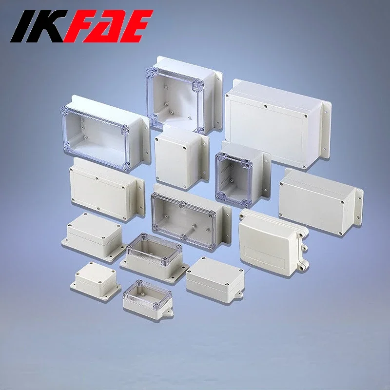 ABS Plastic Electrical Monitor The Power IP65 Outdoor Waterproof Junction Box
