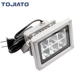 Tojiato Hoge Kwaliteit 110-260V 405nm UV LED Hars Curing Light Lamp voor SLA DLP DIY 3D Printer Lichtgevoelige Accessoires