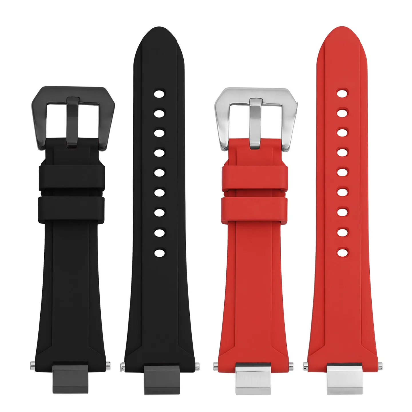 ECB-2000 rubber Watch strap For Casio Edifice 5698 ECB-2000HR-1A EFS-S641TMS Modified Watchband Men's Bracelet wristband tools view 6