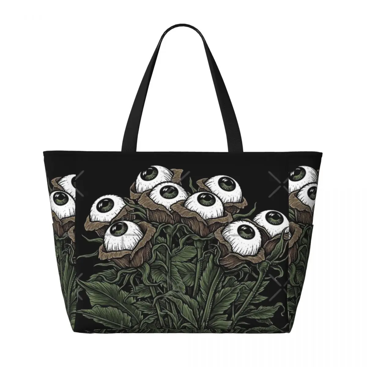 Monster Bouquet borsa da viaggio da spiaggia, borsa Tote Shopping alla moda borsa a tracolla quotidiana modello Multi-stile