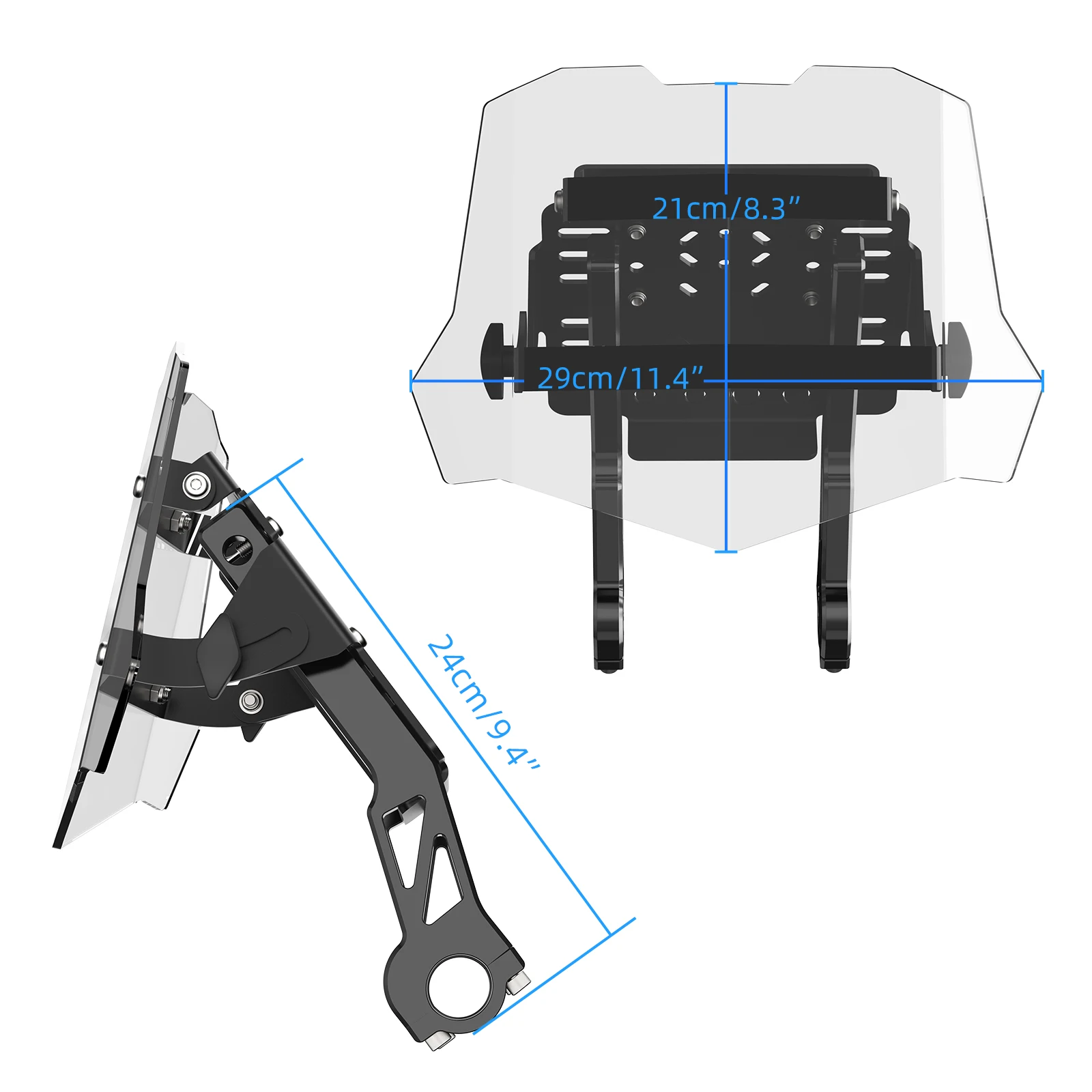NICECNC For KTM 690 Enduro R SMC R 2008-2024 For Husqvarna Supermoto 701 Enduro 701 2016-2024 GPS Mount Bracket Mini Fairing Kit
