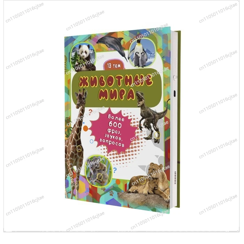 For Talking Russian Point Reading, Children's Early Education Learning, Interactive Toys