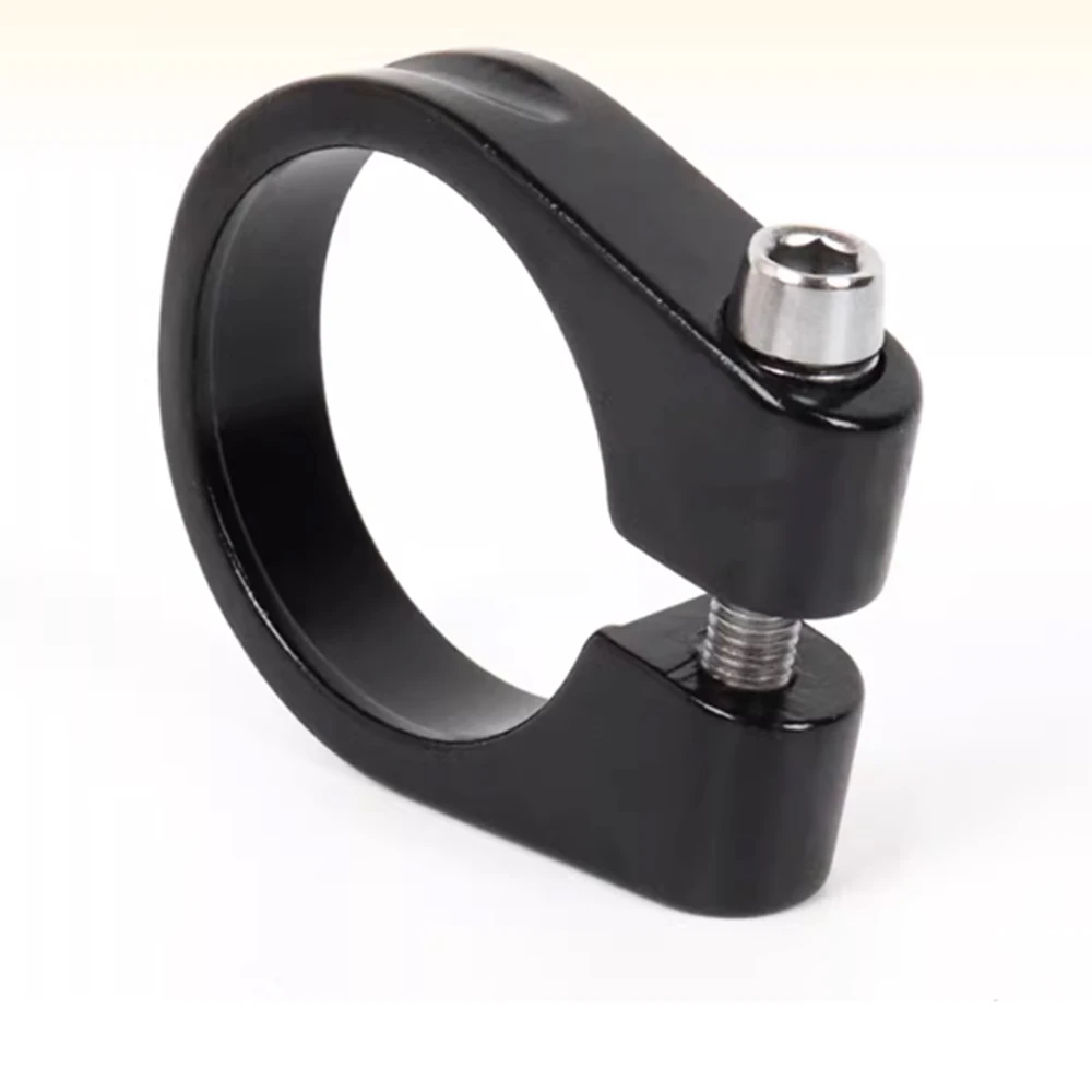 Aluminum Alloy Bicycle Seatpost Clamp 28.6/31.8/34.9mm Locking Seat Tube Clip Saddle Post Buckle Cycling Bike Parts Accessories