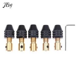 4mm Mini Drill Collet Smooth Style Micro Drill Self-tightening Drill Bit Tool Chuck Quick Change Adapter Bit Adapt Woodworking