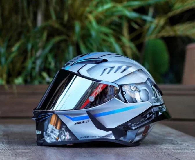 

Full Face Motorcycle helmet pista GPR yellow sea Motocross Racing Motobike Riding Helmet Casco De Motocicleta four season