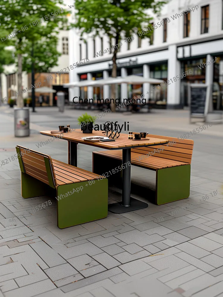 Gran oferta, mesa y silla de hierro forjado para exteriores, combinación de té de la leche, cafetería, terraza, protección solar, camping y ocio