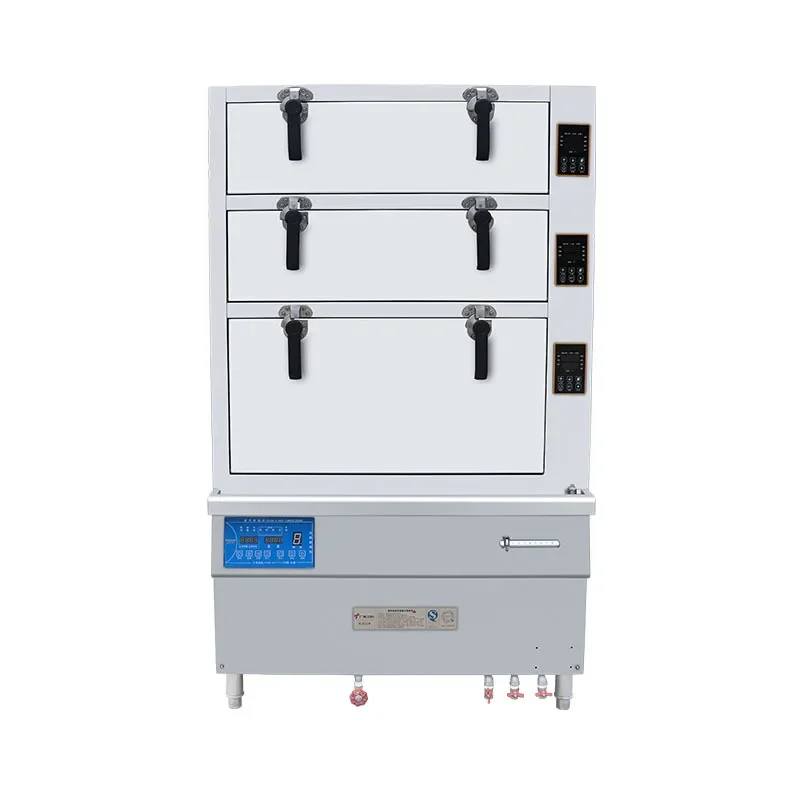 

Electromagnetic three doors, seafood, steaming cabinet, frequency conversion, intelligent, steamed vegetables