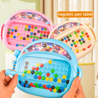 Magnetic Drawing Board for Kids Montessori Educational Toy Puzzle Control Focus Training Creative Thinking Game STEM Toys