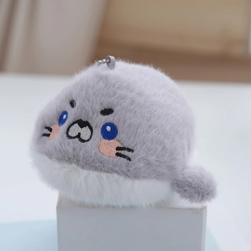 1PC Peluche mignonne d'organismes marins, jouet en peluche, pendentif, décoration pour sac à dos, cadeaux